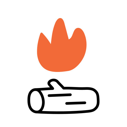 hoguera icono gratis