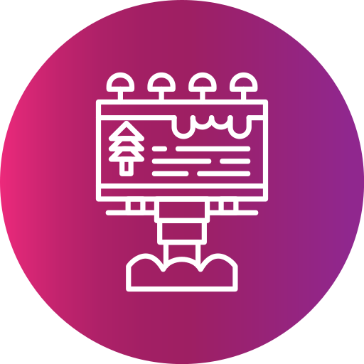 Billboard free icon