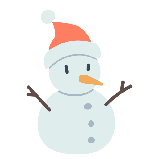 Snowman Generic Flat icon