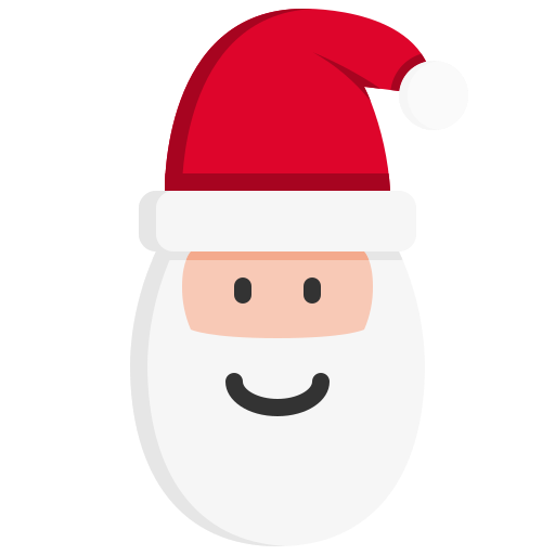 papá noel icono gratis