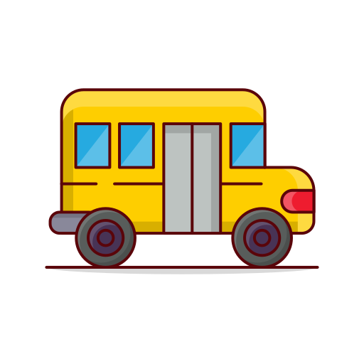 autobús escolar icono gratis