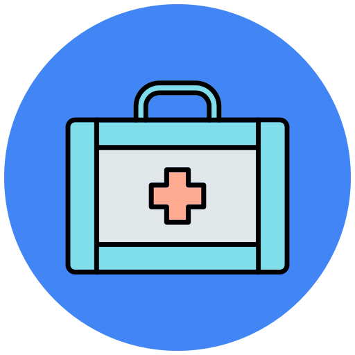 First aid kit Generic Outline Color icon