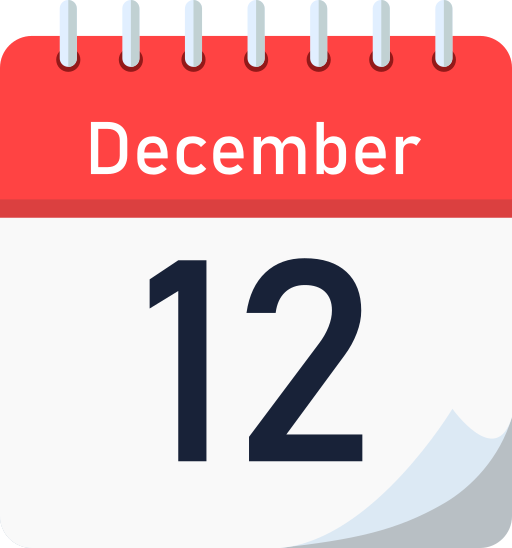 diciembre icono gratis