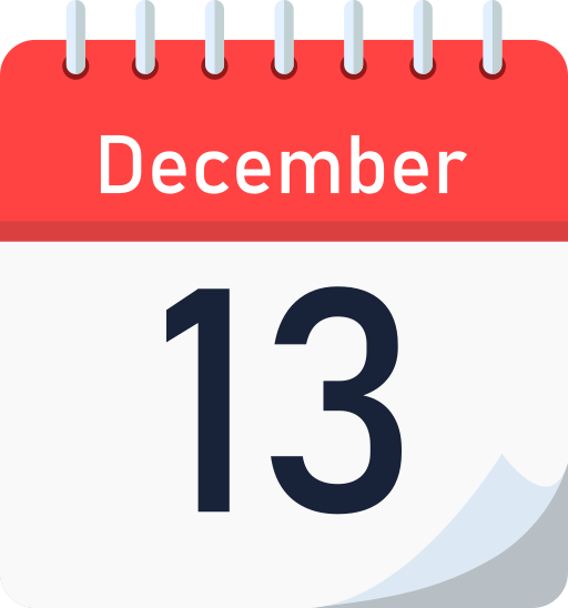 December Generic Flat icon