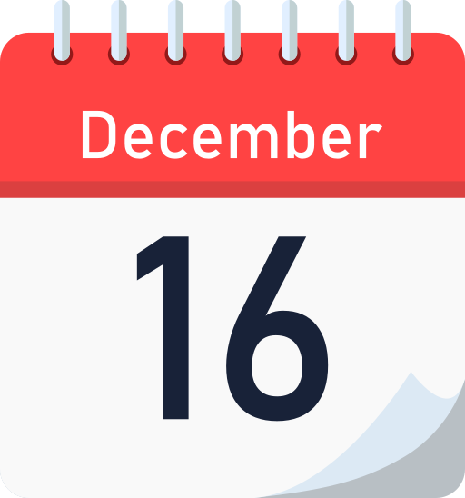 décembre Icône gratuit