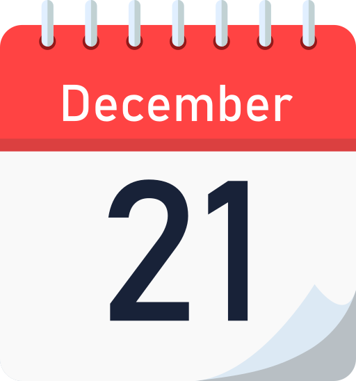 December Generic Flat icon