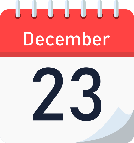 diciembre icono gratis