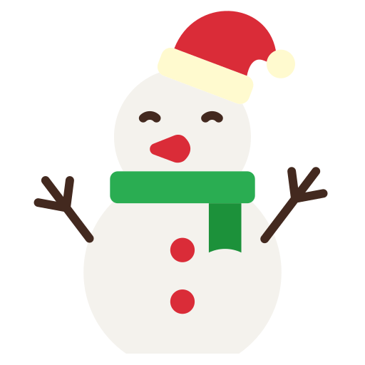 Snowman Generic Flat icon