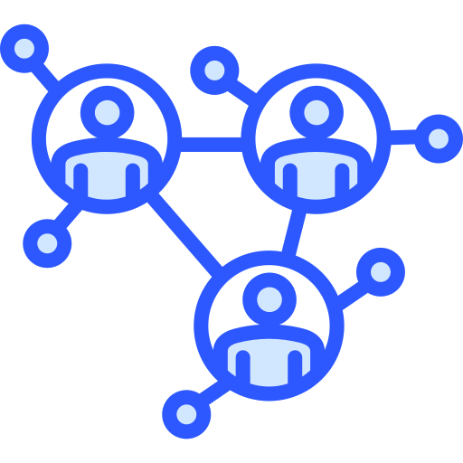 Networking Generic Blue icon