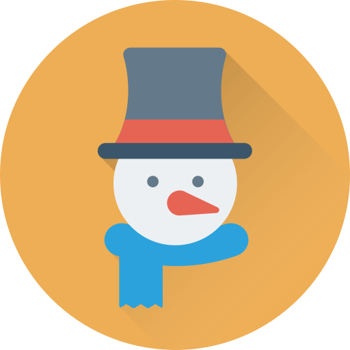 Snowman Generic Flat icon