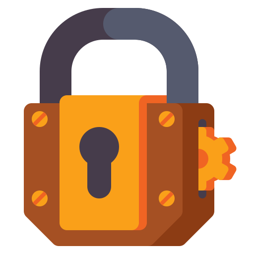 Padlock free icon