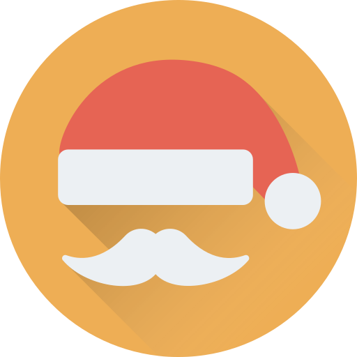 papá noel icono gratis