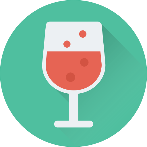 copa de vino icono gratis