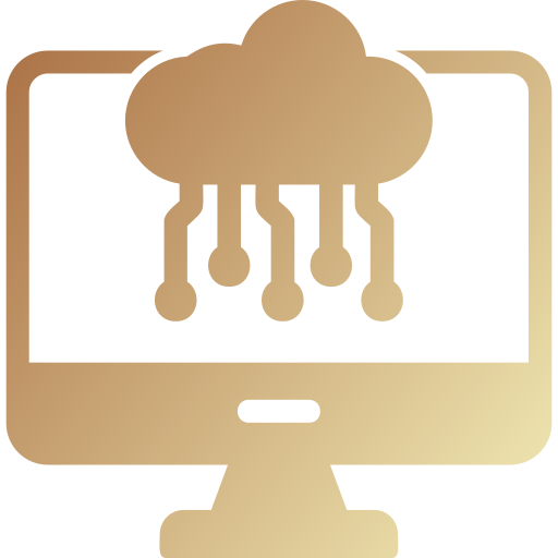computación en la nube icono gratis