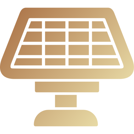 panel solar icono gratis