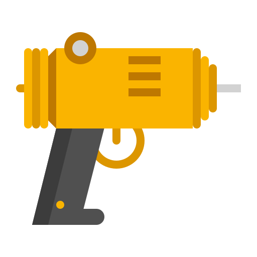 pistola laser icono gratis