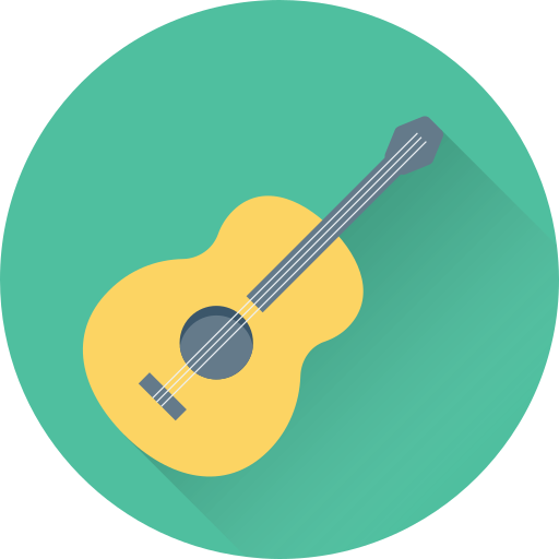 guitarra icono gratis