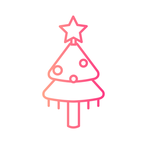 Árbol de navidad icono gratis