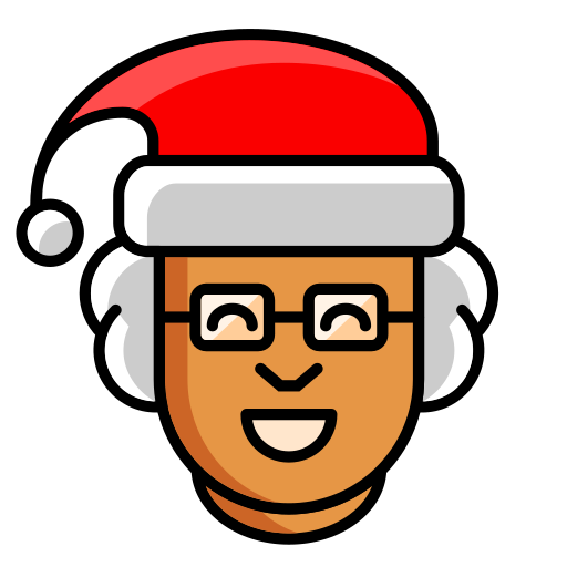 papa noel icono gratis