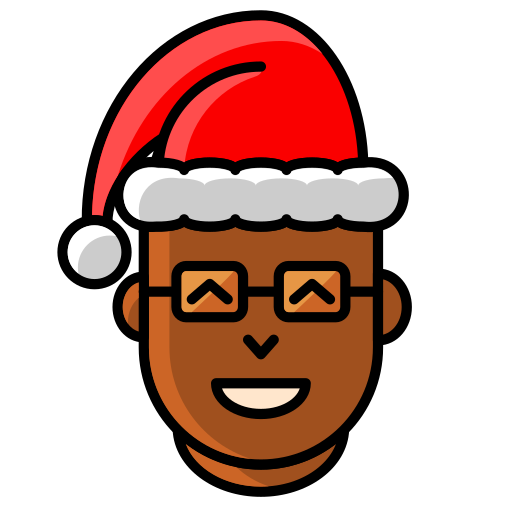 papa noel icono gratis