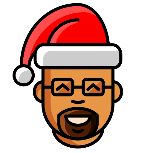 papa noel icono gratis