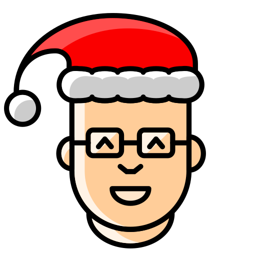 papa noel icono gratis