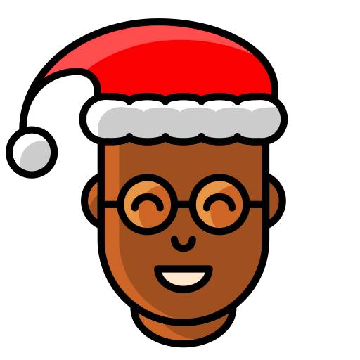 papa noel icono gratis