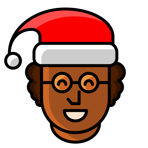 papa noel icono gratis