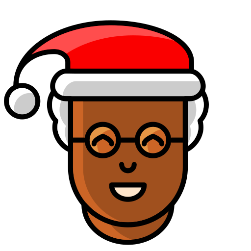 papa noel icono gratis