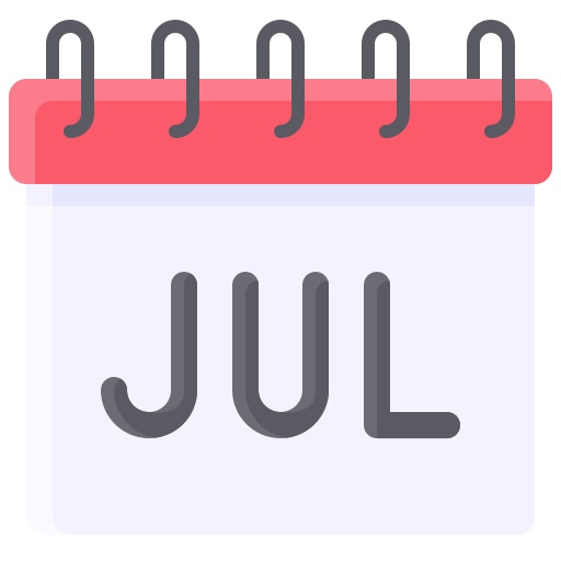 July Generic Flat icon