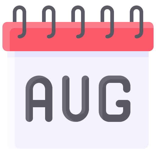 agosto icono gratis