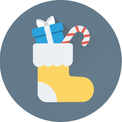 chaussette de noël Icône gratuit chaussette de noël Icône gratuit