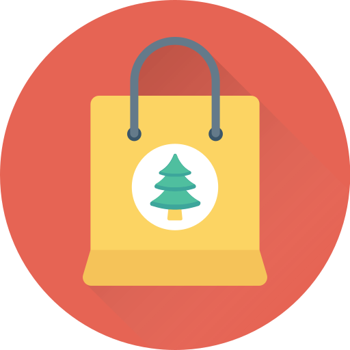 rebajas de navidad icono gratis