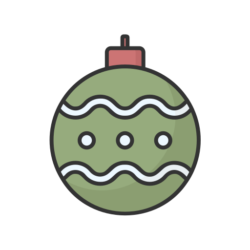 Bauble Generic Outline Color icon