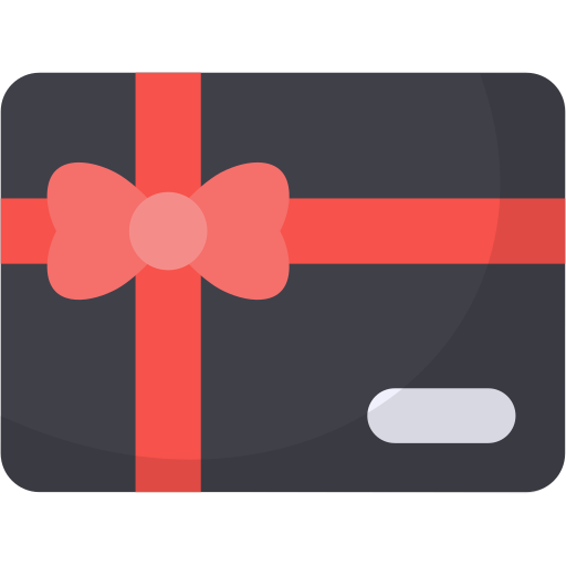 Gift card Generic Flat icon