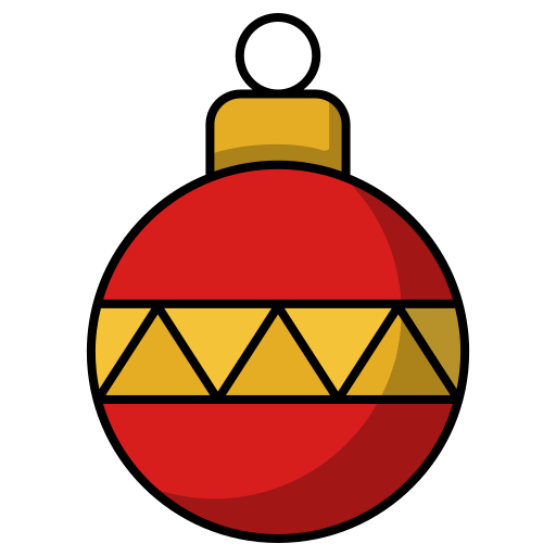 Christmas ball Generic Outline Color icon