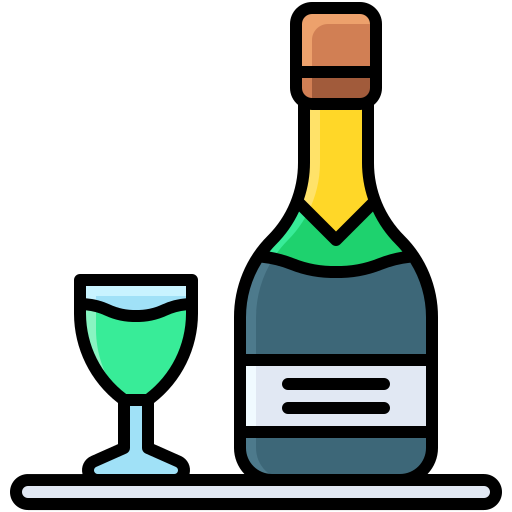 bebidas alcohólicas icono gratis