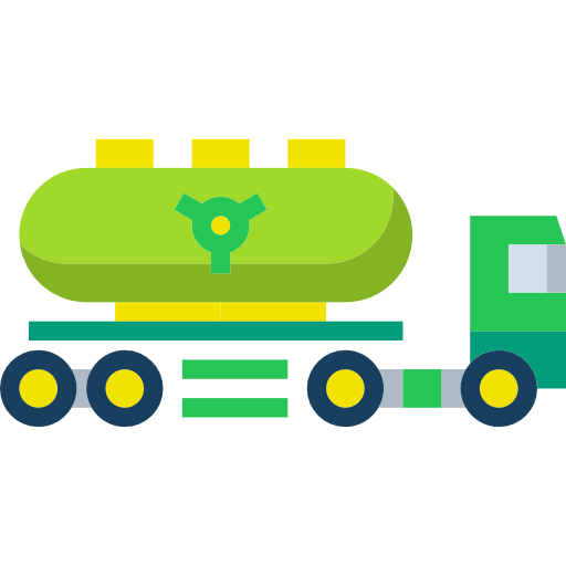 Gas truck - Free transport icons