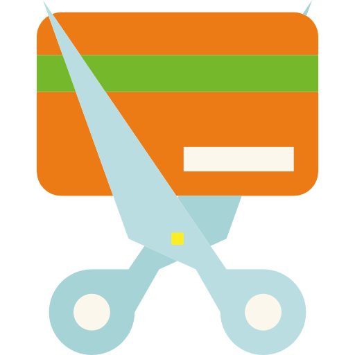 Credit card Skyclick Flat icon