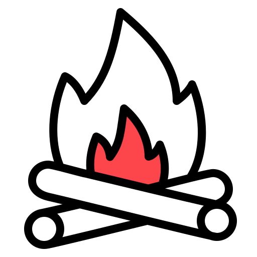 Костер бесплатно иконка