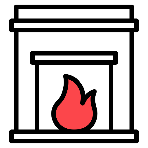 Fireplace free icon