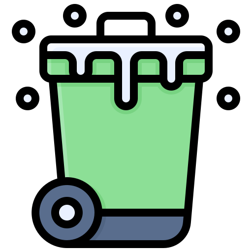 contenedor de basura icono gratis