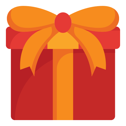 caja de regalo icono gratis