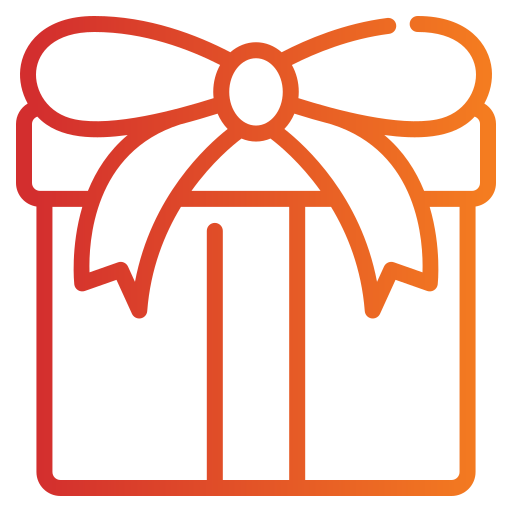 caja de regalo icono gratis