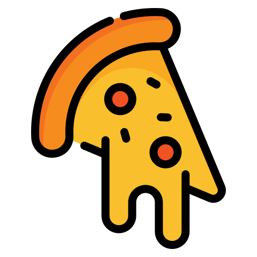 porción de pizza icono gratis