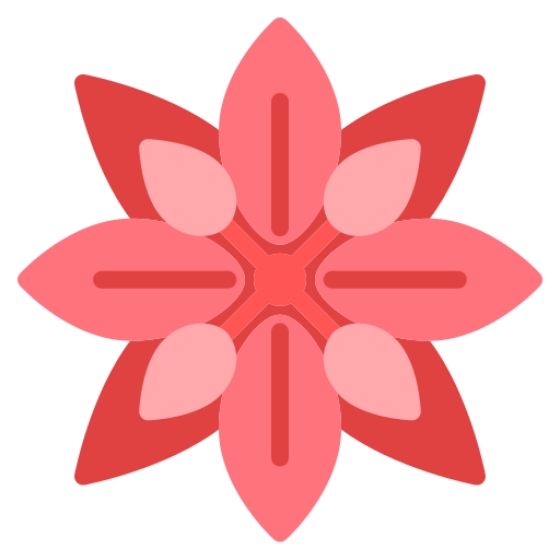 poinsettia icono gratis