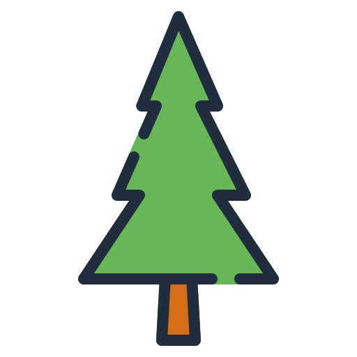 Árbol de navidad icono gratis