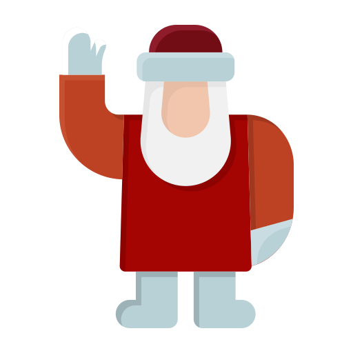 papá noel icono gratis