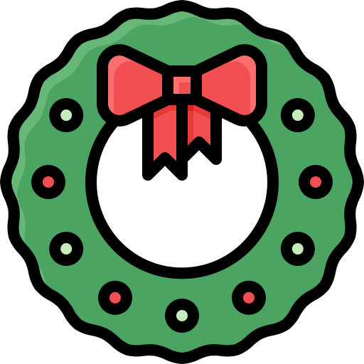 guirlande de noël Icône gratuit guirlande de noël Icône gratuit