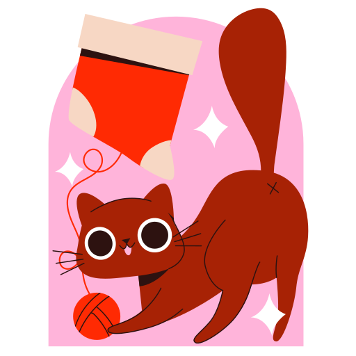 gato gratis sticker